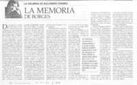 La memoria de Borges La memoria de Borges