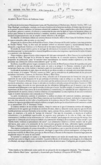 "Alberto Blest Gana" de Guillermo Araya "Alberto Blest Gana" de Guillermo Araya