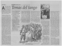 Temas del tango Temas del tango