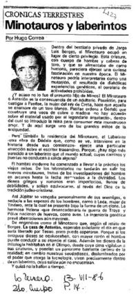 Minotauros y laberintos Minotauros y laberintos