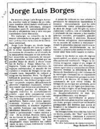 Jorge Luis Borges Jorge Luis Borges