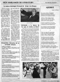 La Nueva antología personal de Jorge Luis Borges La Nueva antología personal de Jorge Luis Borges