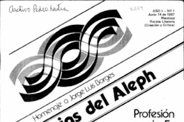 Hojas del Aleph Hojas del Aleph