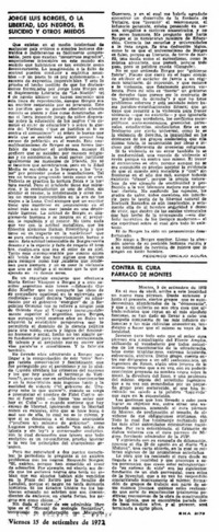 Jorge Luis Borges, o la libertad, los negros, el suicidio y otros medios Jorge Luis Borges, o la libertad, los negros, el suicidio y otros medios