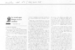 La novela que Borges nunca escribió La novela que Borges nunca escribió