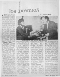 Los premios Los premios
