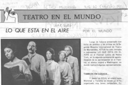 Lo que está en el aire por el mundo Lo que está en el aire por el mundo