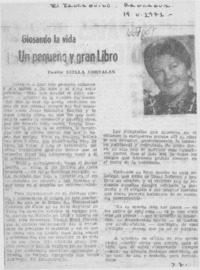 Un pequeño y gran libro Un pequeño y gran libro