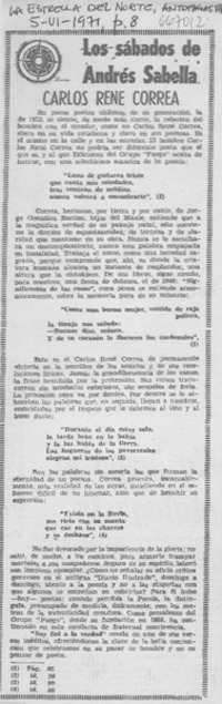 Carlos René Correa. Carlos René Correa.