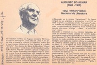 Augusto D'Halmar (1882-1950). Augusto D'Halmar (1882-1950).