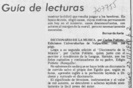 Diccionario de la música Diccionario de la música