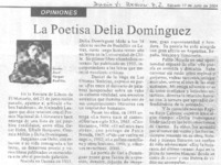 La Poetisa Delia Domínguez La Poetisa Delia Domínguez