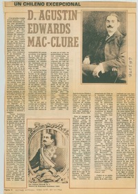 D. Agustín Edwards Mac-Clure D. Agustín Edwards Mac-Clure