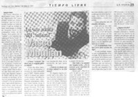 La Voz adulta del "infantil" Vasco Moulián. La Voz adulta del "infantil" Vasco Moulián.