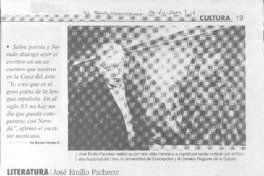 José Emilio Pacheco "Los poemas están en la calle". (entrevistas) José Emilio Pacheco "Los poemas están en la calle". (entrevistas)