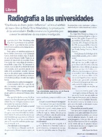 Radiografía a las universidades (entrevistas) Radiografía a las universidades (entrevistas)