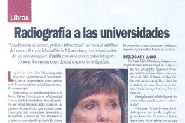 Radiografía a las universidades (entrevistas) Radiografía a las universidades (entrevistas)