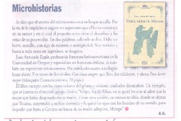 Microhistorias Microhistorias
