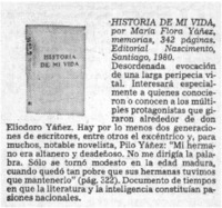 Historia de mi vida. Historia de mi vida.