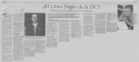 El libro negro de la DC? El libro negro de la DC?