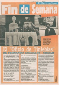 El "Oficio de tinieblas" de Fernando González-Urízar El "Oficio de tinieblas" de Fernando González-Urízar