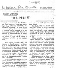 "Alhué" "Alhué"