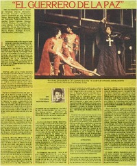 "El guerrero de la paz" "El guerrero de la paz"