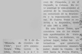 Historia de Chile Historia de Chile