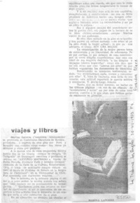 Viajes y libros Viajes y libros