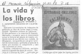 Episodios chilenos en California Episodios chilenos en California