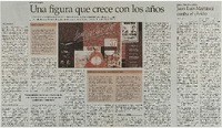 Una figura que crece con los años Una figura que crece con los años