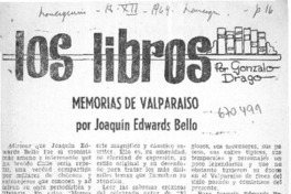 Memorias de Valparaíso Memorias de Valparaíso
