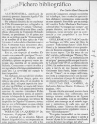 Fichero bibliográfico Fichero bibliográfico
