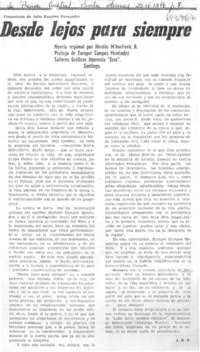 Desde lejos para siempre Desde lejos para siempre