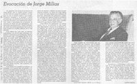 Evocación de Jorge Millas Evocación de Jorge Millas