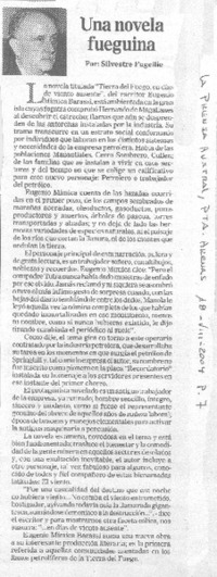 Una novela fueguina Una novela fueguina