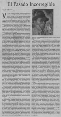 El Pasado incorregible El Pasado incorregible