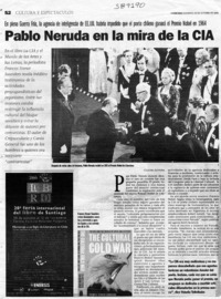 Pablo Neruda en la mira de la CIA Pablo Neruda en la mira de la CIA