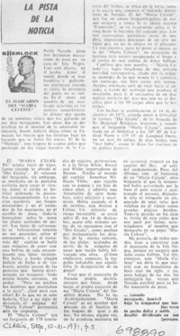 La pista de la noticia La pista de la noticia