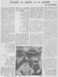 Neruda es patria y es pueblo Neruda es patria y es pueblo