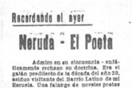 Neruda - el poeta Neruda - el poeta