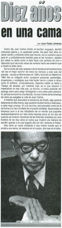 Diez años en una cama Diez años en una cama