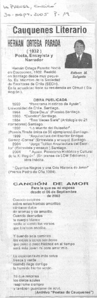 Hernán Ortega Parada Hernán Ortega Parada