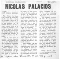Nicolás Palacios Nicolás Palacios
