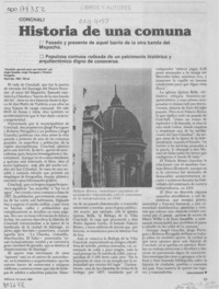 Historia de una comuna Historia de una comuna