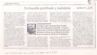 Un huesillo petrificado y maloliente Un huesillo petrificado y maloliente