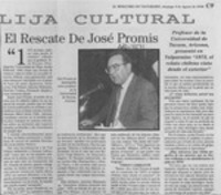 El Rescate de José Promis El Rescate de José Promis