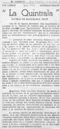 "La Quintrala" "La Quintrala"
