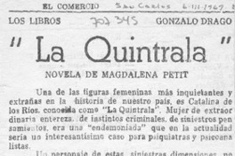 "La Quintrala" "La Quintrala"