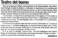 Teatro del bueno Teatro del bueno